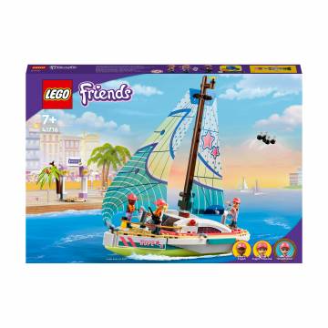 Конструктор LEGO Friends Приключения Стефани на парусной лодке, 304 детали, от 7 лет (41716) Конструктор LEGO Friends Приключения Стефани на парусной лодке, 304 детали, от 7 лет (41716)