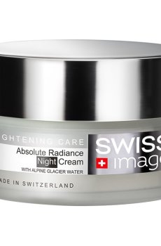 Осветляющий ночной крем для лица Swiss Image Absolute Radiance Whitening, 50 мл