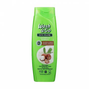 Шампунь Wash&Go для поврежденных волос, с маслом ши, 360 мл Шампунь Wash&Go для поврежденных волос, с маслом ши, 360 мл