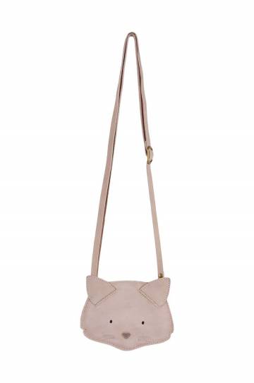 Детская кожаная сумочка Donsje Britta Classic Purse Cat цвет бежевый 5001012 Детская кожаная сумочка Donsje Britta Classic Purse Cat цвет бежевый 5001012
