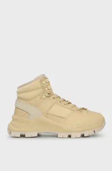 Женские бежевые ботинки TJW FEMININE HYBRID BOOT Бежевый 36 Tommy Jeans EN0EN02553