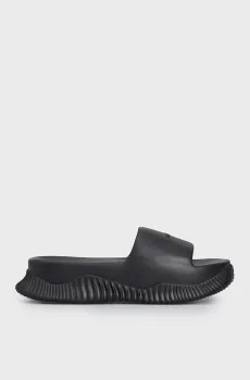 Женские черные слайдеры TEXTURE HYBRID Черный 40 Calvin Klein HW0HW01850