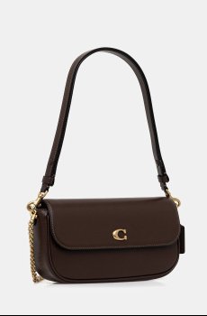 Кожаная сумочка Coach Brook Flap Chain Bag