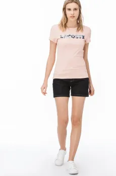 Женские синие шорты Синий 42 Lacoste GF090202L