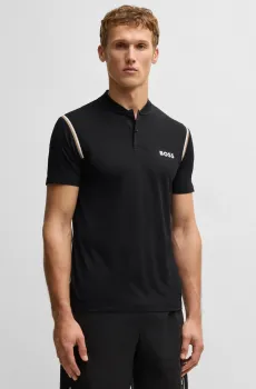Мужское черное поло Черный XL BOSS 50534347;001