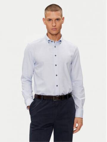 Bugatti Сорочка 9350 58801A Блакитний Slim Fit Bugatti Сорочка 9350 58801A Блакитний Slim Fit