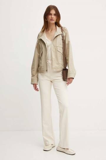 Куртка Guess MANUELA женская цвет бежевый переходная W4YL19 WGAN0 Куртка Guess MANUELA женская цвет бежевый переходная W4YL19 WGAN0