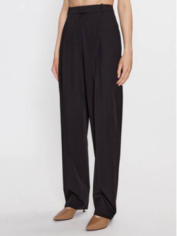Hugo Штани з тканини 50494490 Чорний Regular Fit Hugo Штани з тканини 50494490 Чорний Regular Fit