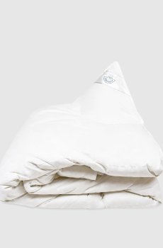 Белое пуховое одеяло Sestriere Warm