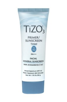 Минеральный солнцезащитный крем-праймер для лица TiZO 3 Facial Primer/Sunscreen Tinted SPF 40 PA+++ с оттенком, 50 г