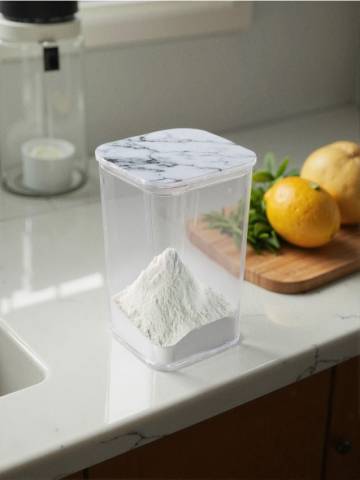 Контейнер для їжі з кришкою - clear Контейнер для їжі з кришкою - clear