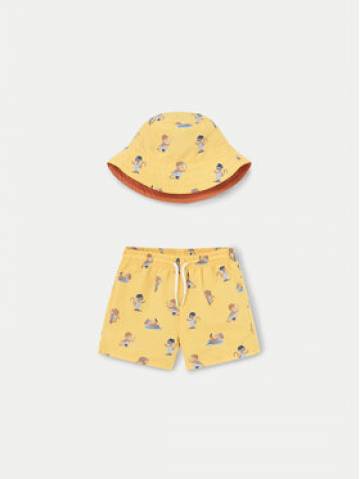 Mayoral Шорти для плавання 1647 Жовтий Regular Fit Mayoral Шорти для плавання 1647 Жовтий Regular Fit