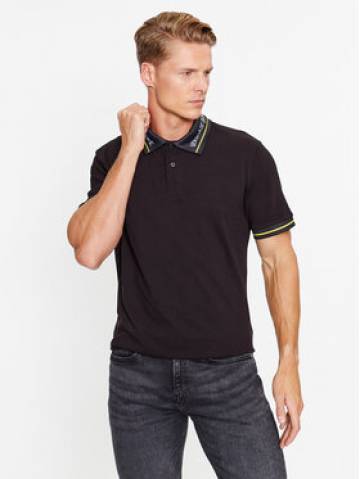 Versace Jeans Couture Поло 75GAGT13 Чорний Regular Fit Versace Jeans Couture Поло 75GAGT13 Чорний Regular Fit