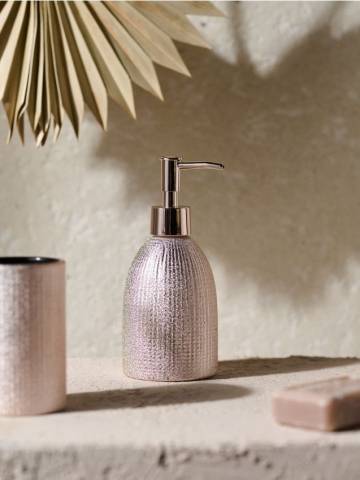 Дозатор для мила - рожевий