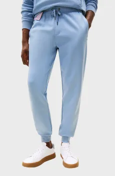 Мужские голубые спортивные брюки ESSENTIAL INTECHNO Голубой M Tommy Hilfiger MW0MW37242