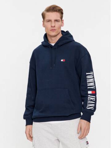 Tommy Jeans Світшот Archive DM0DM18494 Cиній Relaxed Fit Tommy Jeans Світшот Archive DM0DM18494 Cиній Relaxed Fit