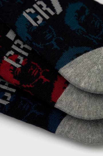 Детские носки CR7 Cristiano Ronaldo (3-pack) цвет синий