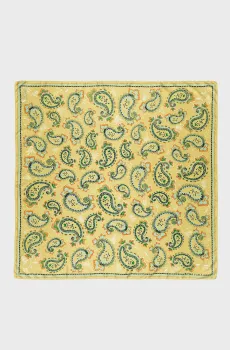 Женский желтый платок с узором Желтый ONESIZE Bimba Y Lola 261BAPN29.10119