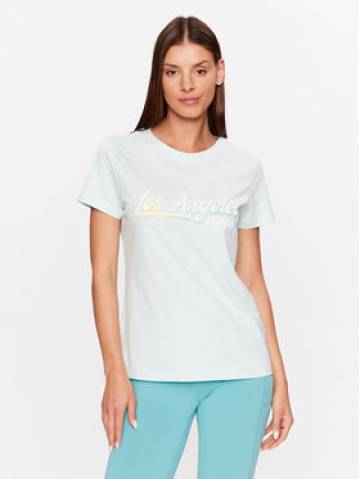 Guess Футболка Daniella V3GI07 I3Z14 Бірюзовий Regular Fit Guess Футболка Daniella V3GI07 I3Z14 Бірюзовий Regular Fit