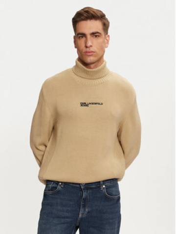Karl Lagerfeld Jeans Гольф 246D2000 Бежевий Regular Fit Karl Lagerfeld Jeans Гольф 246D2000 Бежевий Regular Fit