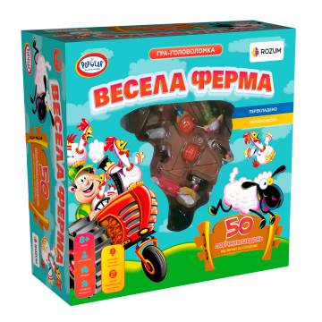 Настільна гра Rozum Весела ферма (R004UA) Настільна гра Rozum Весела ферма (R004UA)