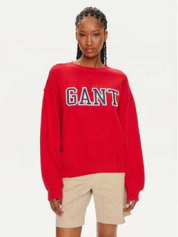 Gant Світшот Logo 4200840 Червоний Relaxed Fit Gant Світшот Logo 4200840 Червоний Relaxed Fit