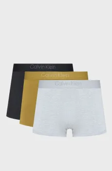 Мужские боксеры (3 шт) TRUNK Разноцветный 3XL Calvin Klein LV00NB4192