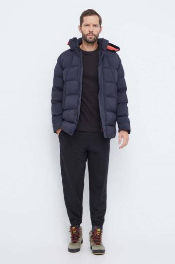 Хлопковая футболка Ellesse мужской цвет чёрный однотонный Хлопковая футболка Ellesse мужской цвет чёрный однотонный