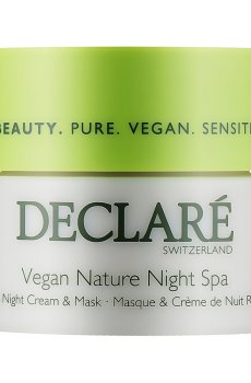 Ночной крем-маска для лица Declare Vegan Nature Night Spa Revitalising Night Cream & Mask, 50 мл