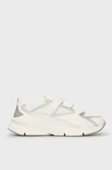 Белые кожаные кроссовки UA Forge 96 LEATHER reissue Белый 4.5-6 Under Armour 3027719-100