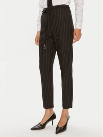 Patrizia Pepe Штани з тканини 8P0614/A457-F1OO Чорний Regular Fit Patrizia Pepe Штани з тканини 8P0614/A457-F1OO Чорний Regular Fit