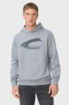 Мужское серое худи Серый L Camel Active 409460-6W49-43