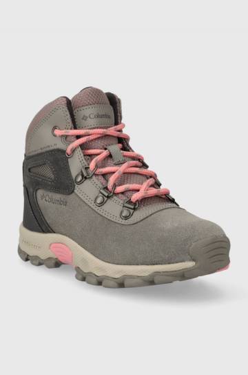 Детские ботинки Columbia YOUTH NEWTON RIDGE AMPED цвет розовый Детские ботинки Columbia YOUTH NEWTON RIDGE AMPED цвет розовый
