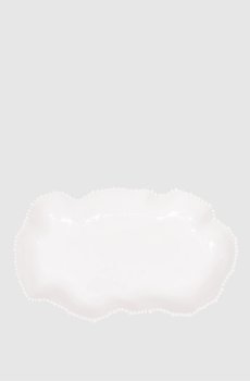 Белое блюдо Vida