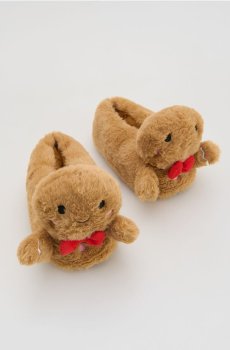 Reserved - Різдвяні капці - бежевий - 792HE-08X