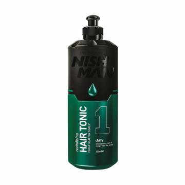 Мужской тоник для волос Nishman No.1 Revitalizing Hair Tonic, 400 мл Мужской тоник для волос Nishman No.1 Revitalizing Hair Tonic, 400 мл