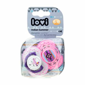 Пустышка LOVI Indian Summer силиконовая, динамическая, розовая, от 6 месяцев до 1.5 года, 2 шт (22/857girl) Пустышка LOVI Indian Summer силиконовая, динамическая, розовая, от 6 месяцев до 1.5 года, 2 шт (22/857girl)
