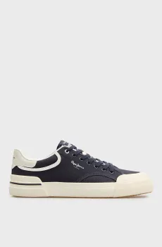 Мужские темно-синие кеды NOLAN BASIC Синий 42 Pepe Jeans PMS300018