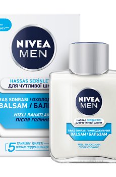 Охлаждающий бальзам после бритья NIVEA MEN Эффект прохлады, для чувствительной кожи, мужской, 100 мл