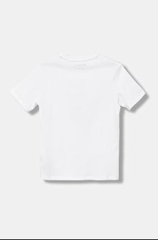 Детская хлопковая футболка Guess