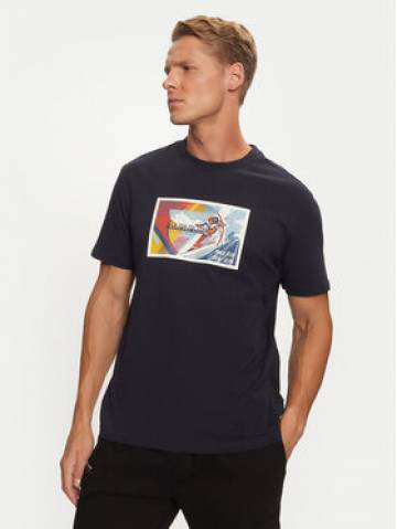 Napapijri Футболка S-Portalet Ss NP0A4I3E Cиній Relaxed Fit