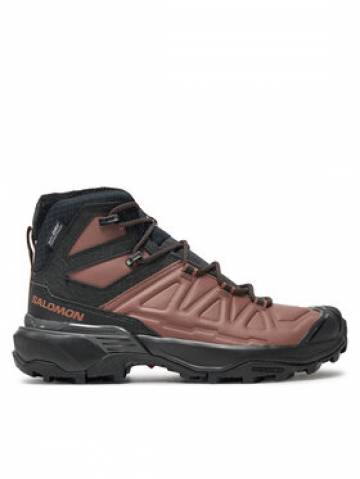 Salomon Трекінгові черевики X Ultra Snowpilot Waterproof L47585800 Чорний Salomon Трекінгові черевики X Ultra Snowpilot Waterproof L47585800 Чорний