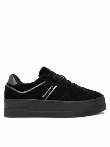 Tommy Jeans Снікерcи The Greenwich Flatform Elevated EN0EN02676 Чорний Tommy Jeans Снікерcи The Greenwich Flatform Elevated EN0EN02676 Чорний
