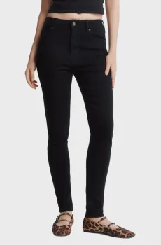 Женские черные джинсы Черный 36 SPRINGFIELD 6843364