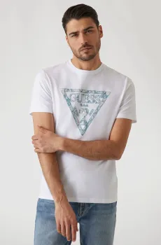 Мужская белая футболка Белый XXL Guess M5GI06.I3Z14;G011