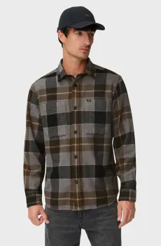 Мужская рубашка в клетку Разноцветный M Camel Active 409147-6S47-88