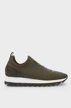 Женские темно-зеленые слипоны Зеленый 37 DKNY K3299730