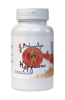 Кордицепс Bekandze, 400 мг, 60 капсул