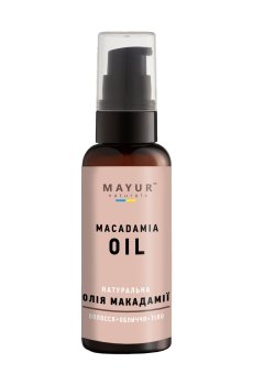 Натуральное масло макадамии Mayur для лица, тела и волос, 50 мл