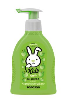 Детский шампунь для волос Sanosan Kids Apple Shampoo Яблоко, 200 мл